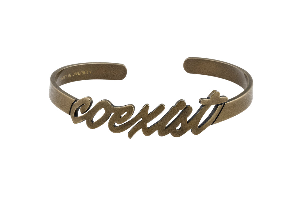 Gold Coexist Cuff Bracelet
